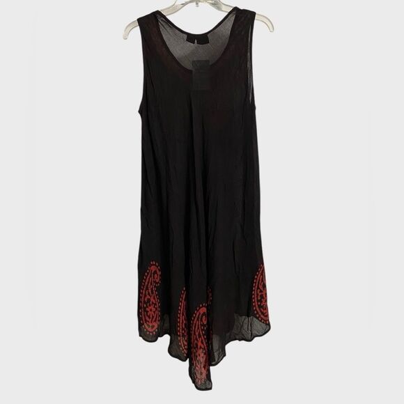 NWT S.R. Summer Bohemian Dress Sundress Women's One Size Boho Flowy Beachy - Picture 9 of 14